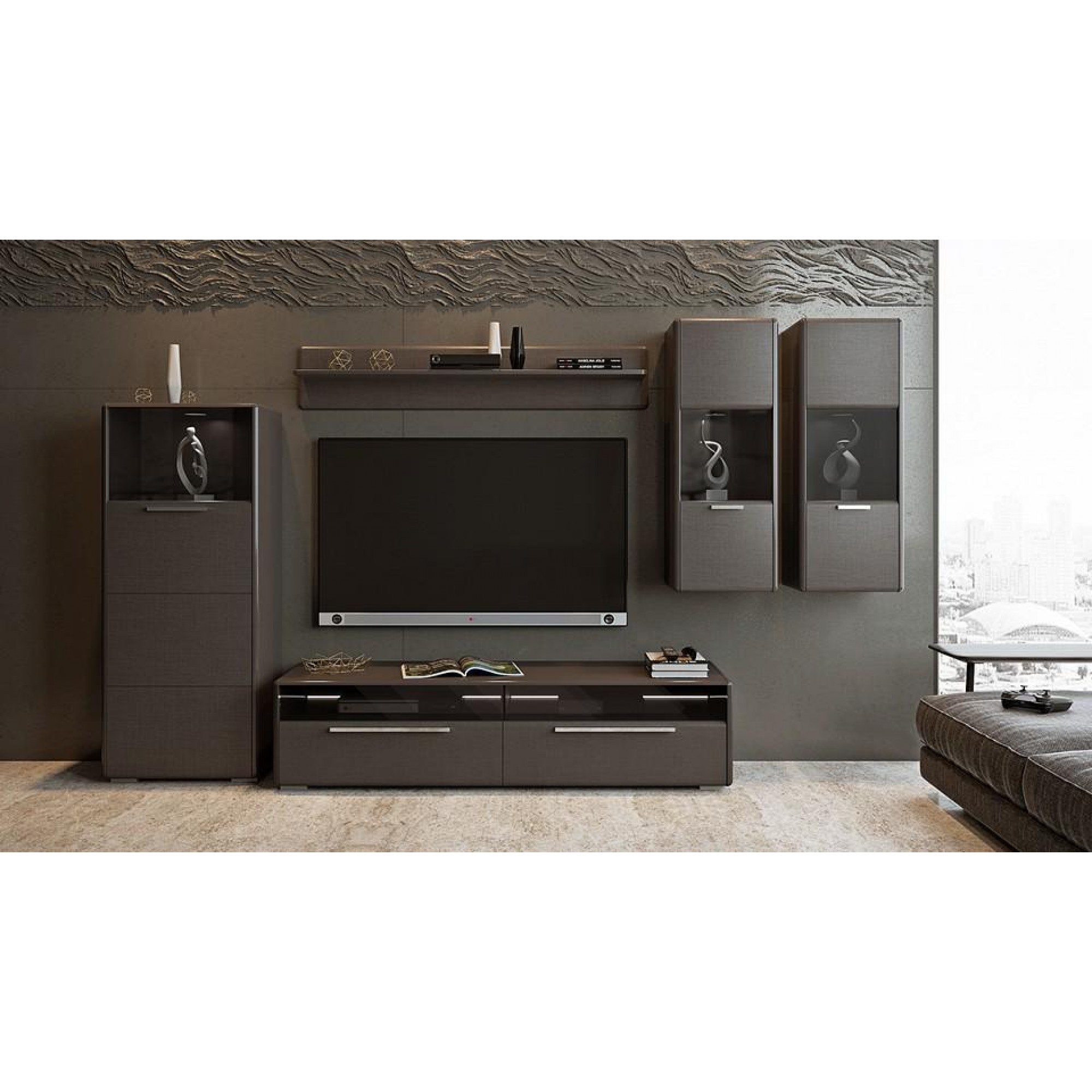 Набор модульный Наоми ГН-208.102    TRI_Naomi_livingroom_system_2