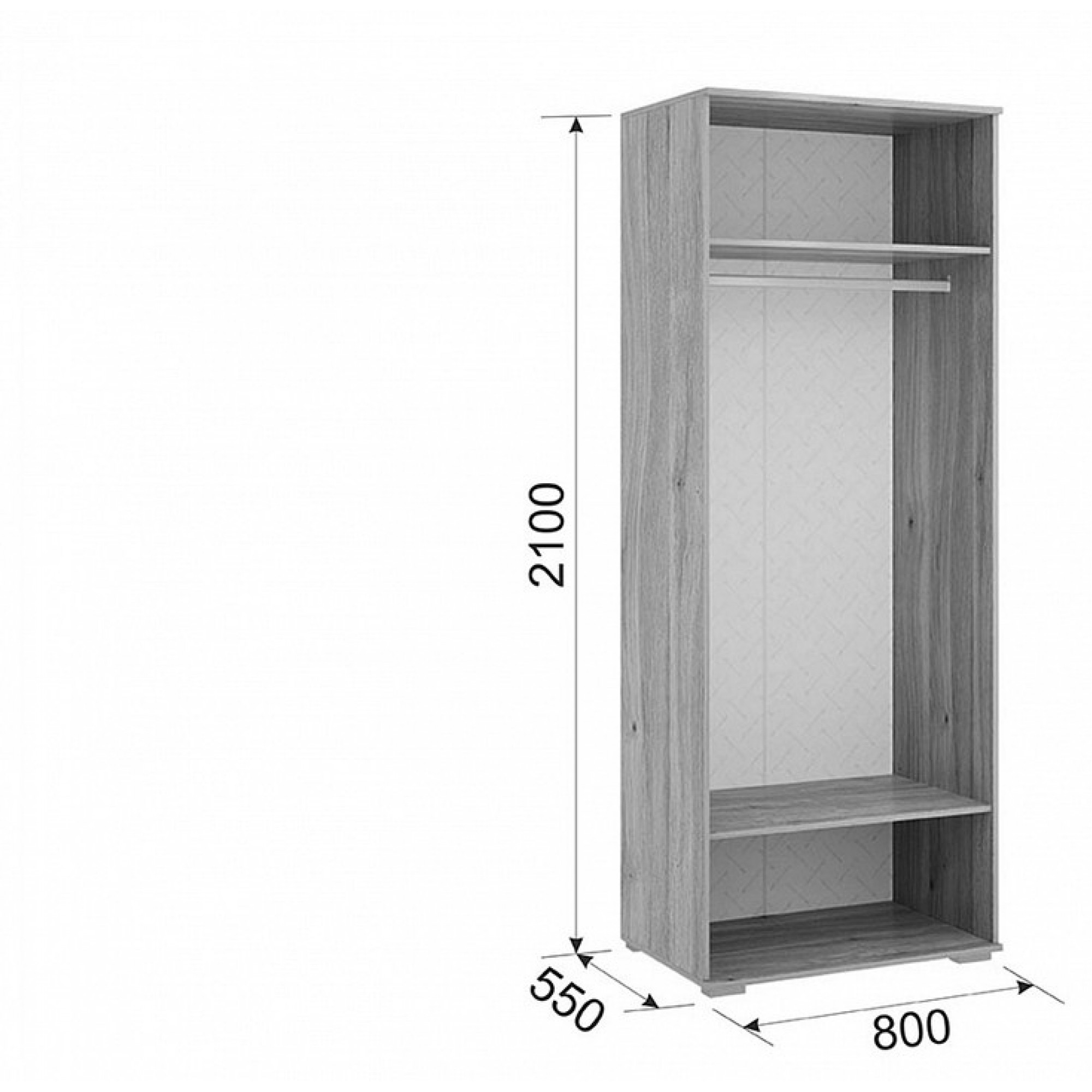 Гарнитур для спальни Модерн КС102    MBS_KS102Modern-2208