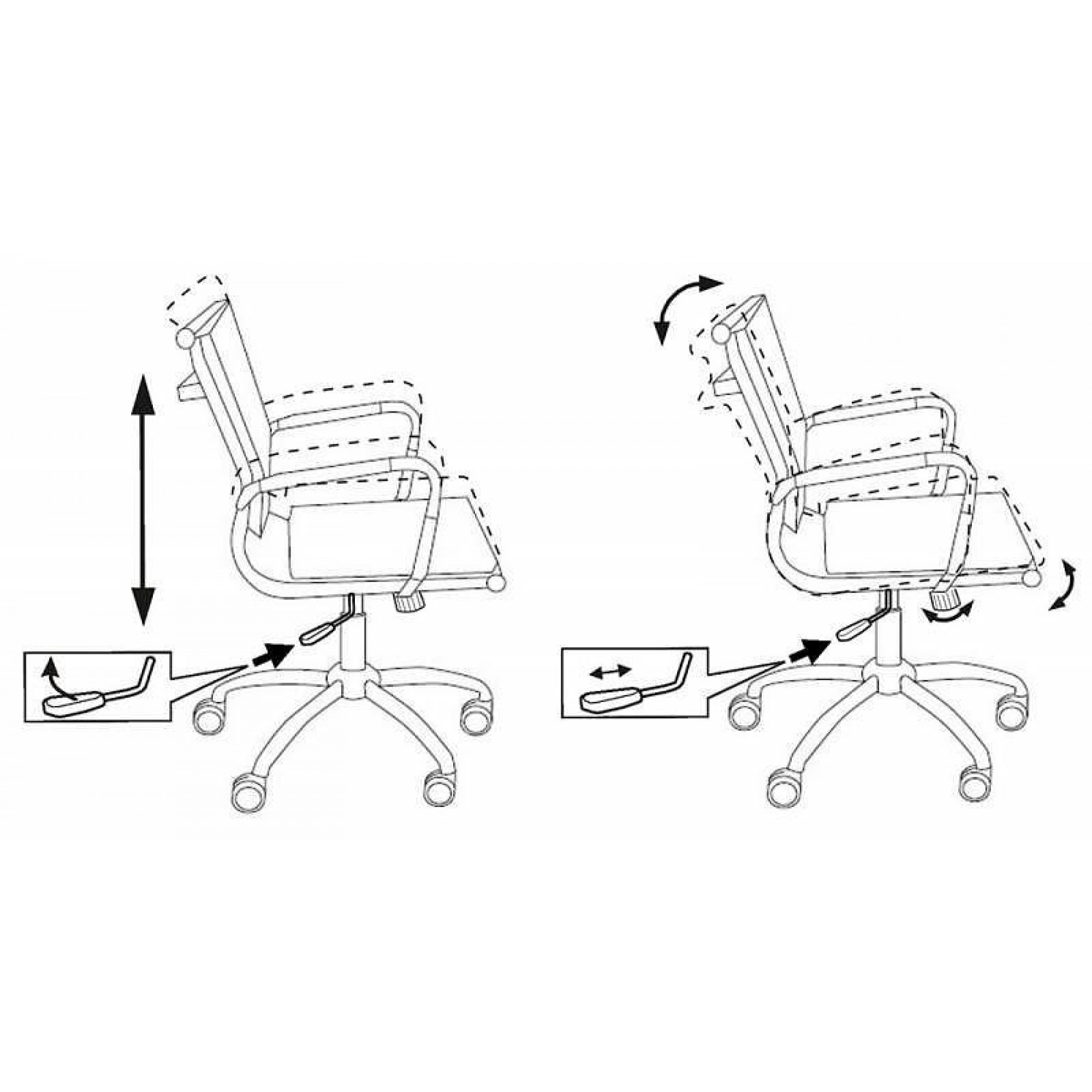 Кресло компьютерное Бюрократ CH-993-Low/M01    BUR_849780