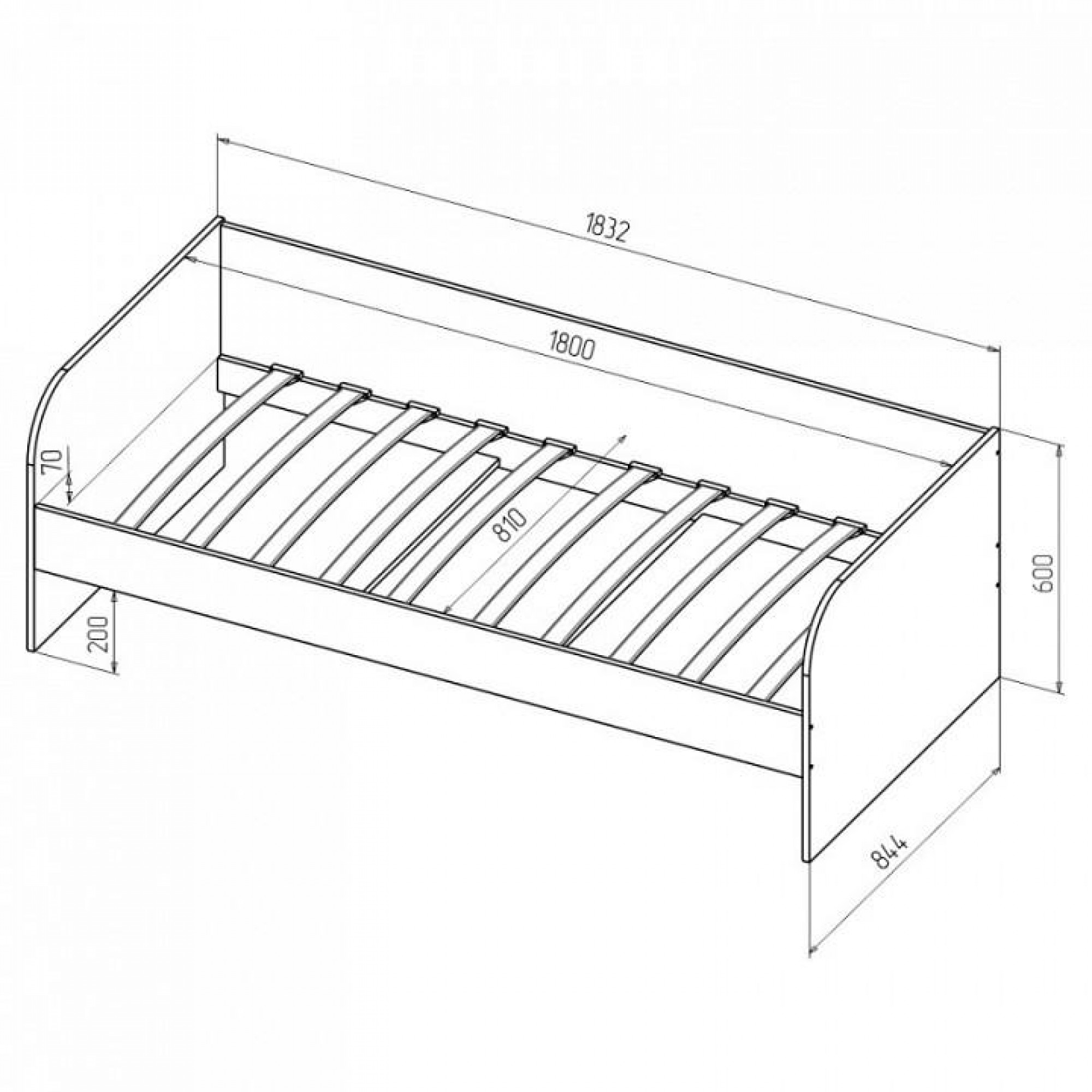 Кровать Belden    SVD_409231